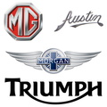 Logos Austin MG Morgan Triumph
